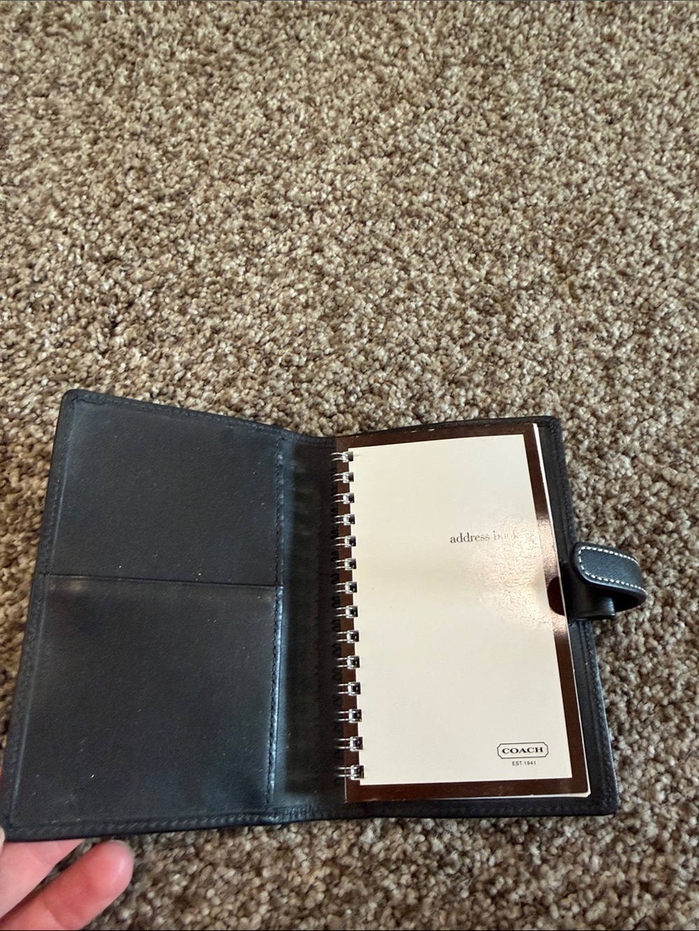 Coach Address Book - Picture 2 of 3